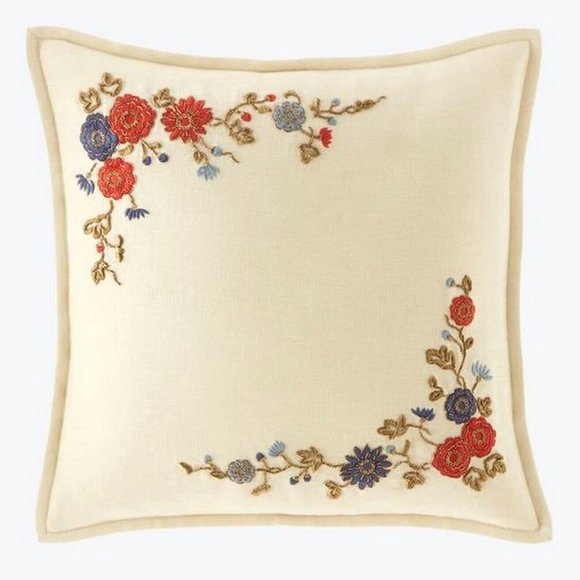 Ralph Lauren Other - Ralph Lauren Macall Hand Embroidery Throw Pillow